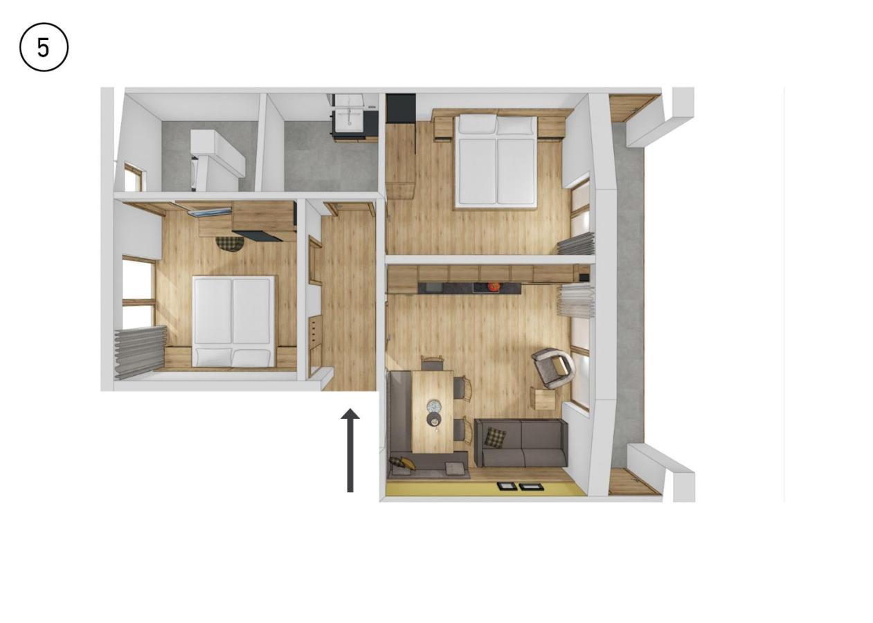 Appartement Foerra Tesido Luaran gambar